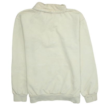 Carhartt Men’s Beige XS High Neck 1/2 Zip Cotton Sweatshirt