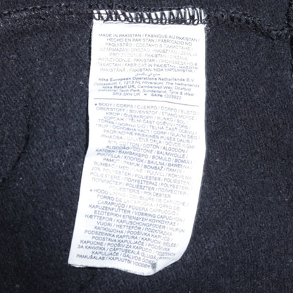 Nike Men's Black Pullover Hoodie Small Regular Fit Sportswear