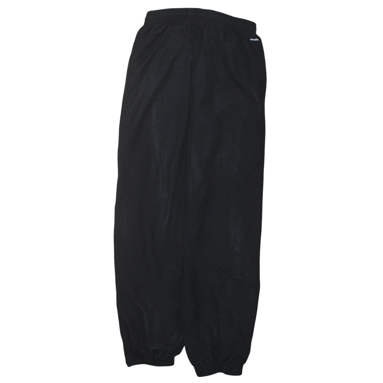 adidas Boys Black Track Pants 13-14 Years Elastic Waist Moisture Wicking