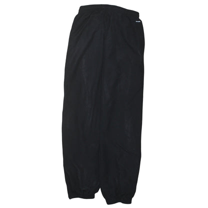 adidas Boys Black Track Pants 13-14 Years Elastic Waist Moisture Wicking