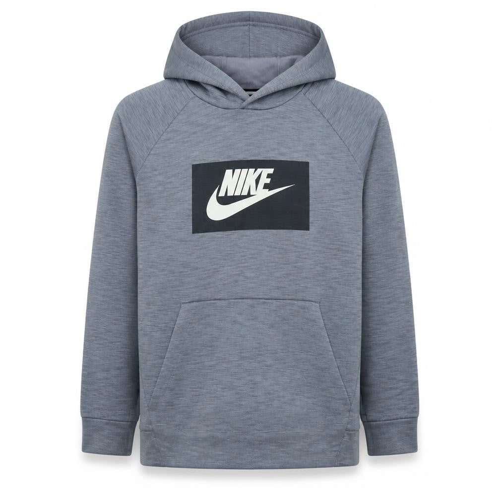 Nike Men's Grey Pullover Hoodie L Lightweight Sportswear