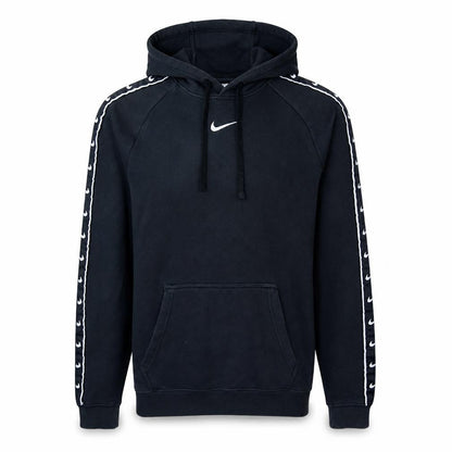 Nike Men’s Black Pullover Hoodie XS Logo Sleeve Sportswear