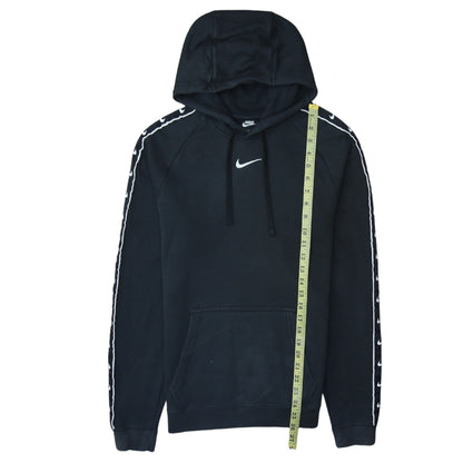 Nike Men’s Black Pullover Hoodie XS Logo Sleeve Sportswear