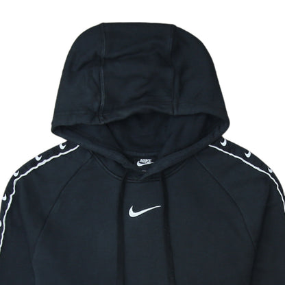 Nike Men’s Black Pullover Hoodie XS Logo Sleeve Sportswear