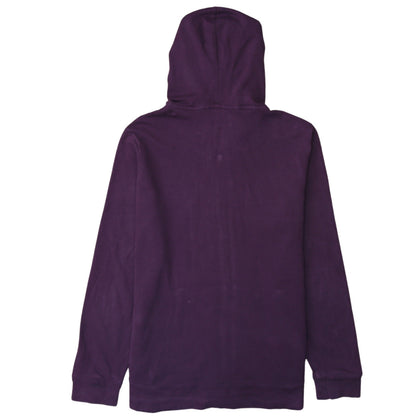 Reebok Women’s Purple Full Zip Hoodie XL Cotton Casual