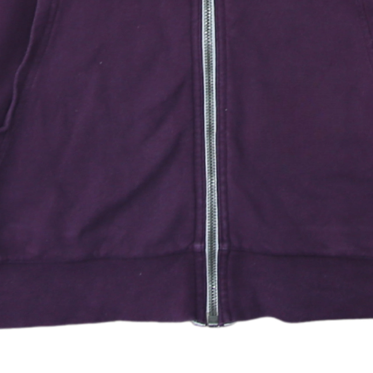 Reebok Women’s Purple Full Zip Hoodie XL Cotton Casual