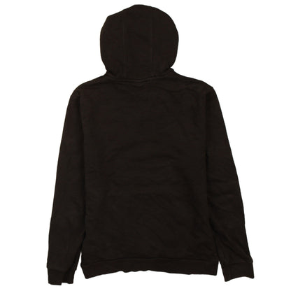 Adidas Boys Black Pullover Hoodie 13-14 Years Logo Graphic Sweatshirt