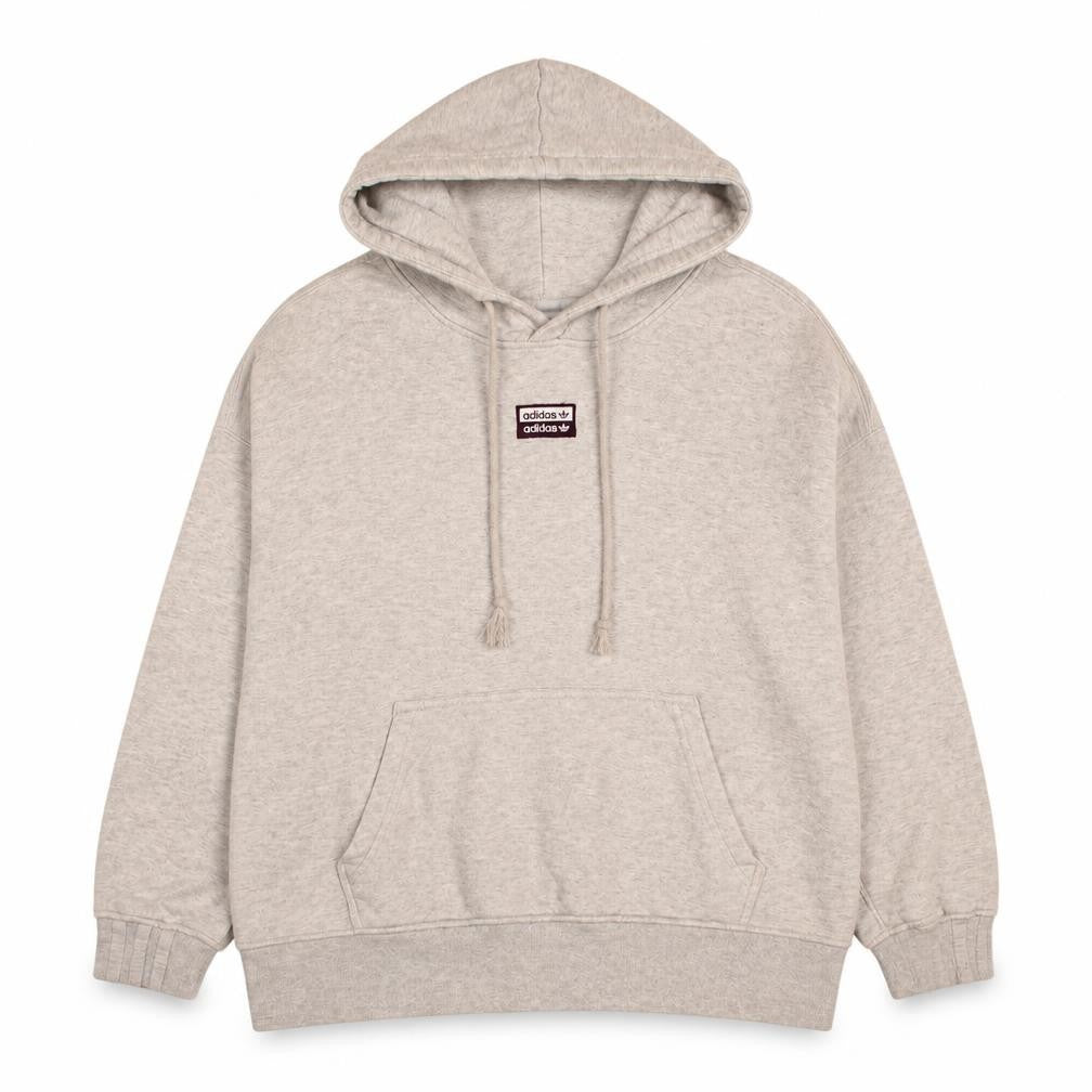 Adidas Women’s Grey Pullover Hoodie Size 8 Regular Fit Casual