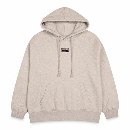 Adidas Women’s Grey Pullover Hoodie Size 8 Regular Fit Casual
