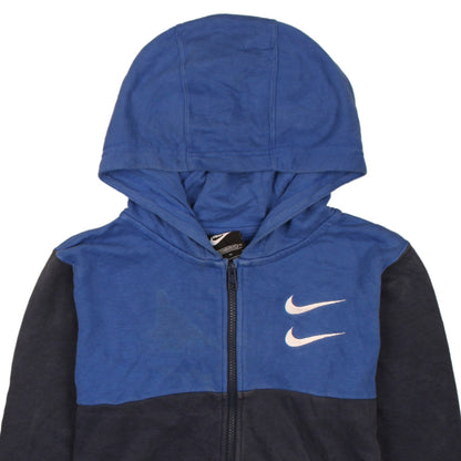 Nike Men's Blue Full Zip Hoodie XL Sportswear Sweatshirt