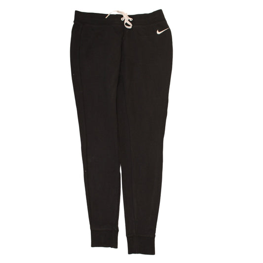 Nike Men's Black Jogger Sweatpants L Fleece Athletic Tapered Trousers