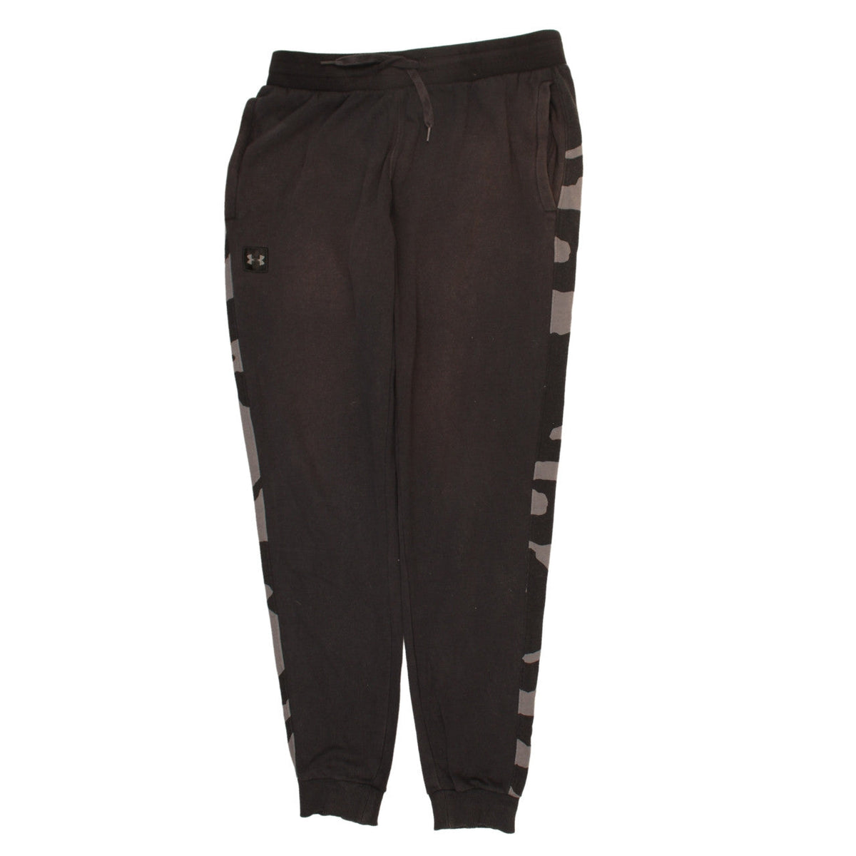 Under Armour Men’s Black Camo Side Panel Jogger Trousers Size L