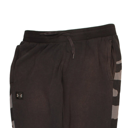 Under Armour Men’s Black Camo Side Panel Jogger Trousers Size L