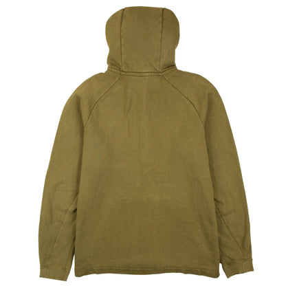 Nike Men’s Green 1/2 Zip Hoodie L Regular Fleece Pullover