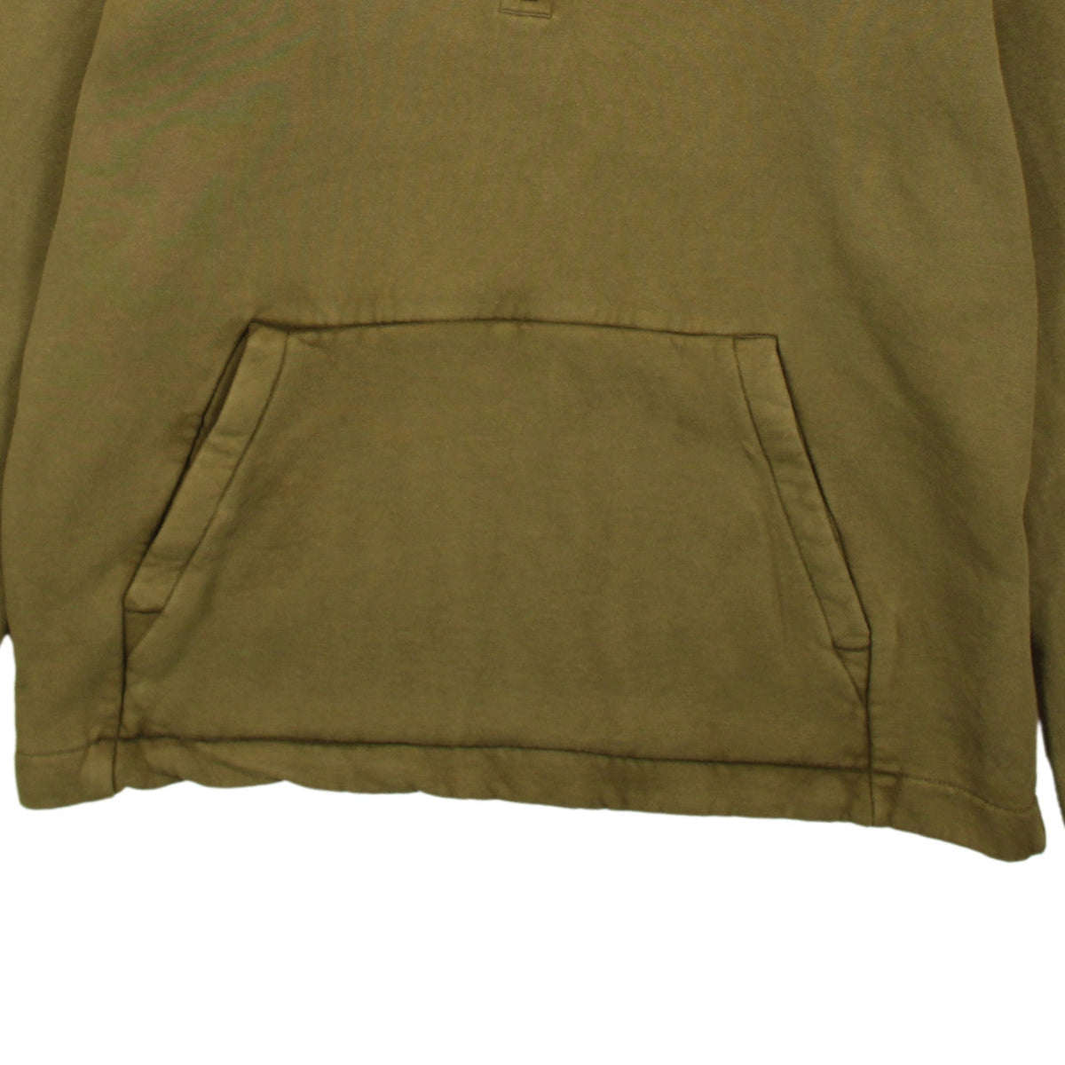 Nike Men’s Green 1/2 Zip Hoodie L Regular Fleece Pullover