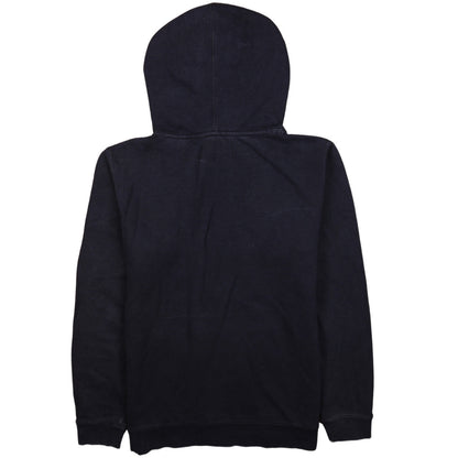 Calvin Klein Jeans Mens Blue Pullover Hoodie Size S Logo Fleece