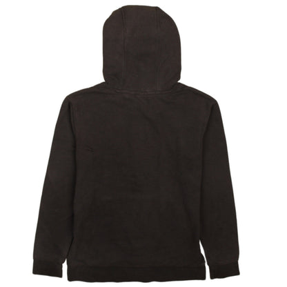 Adidas Boys Black Hoodie 11-12 Years Regular Fit Pullover Fleece