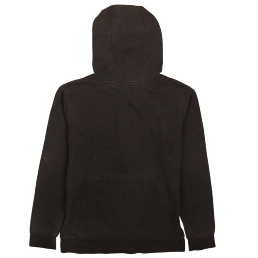 Adidas Boys Black Hoodie 11-12 Years Regular Fit Pullover Fleece