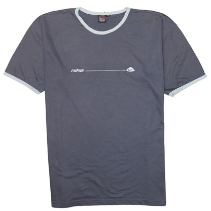 Nike Men's Grey XL Vintage Sports Graphic T-Shirt