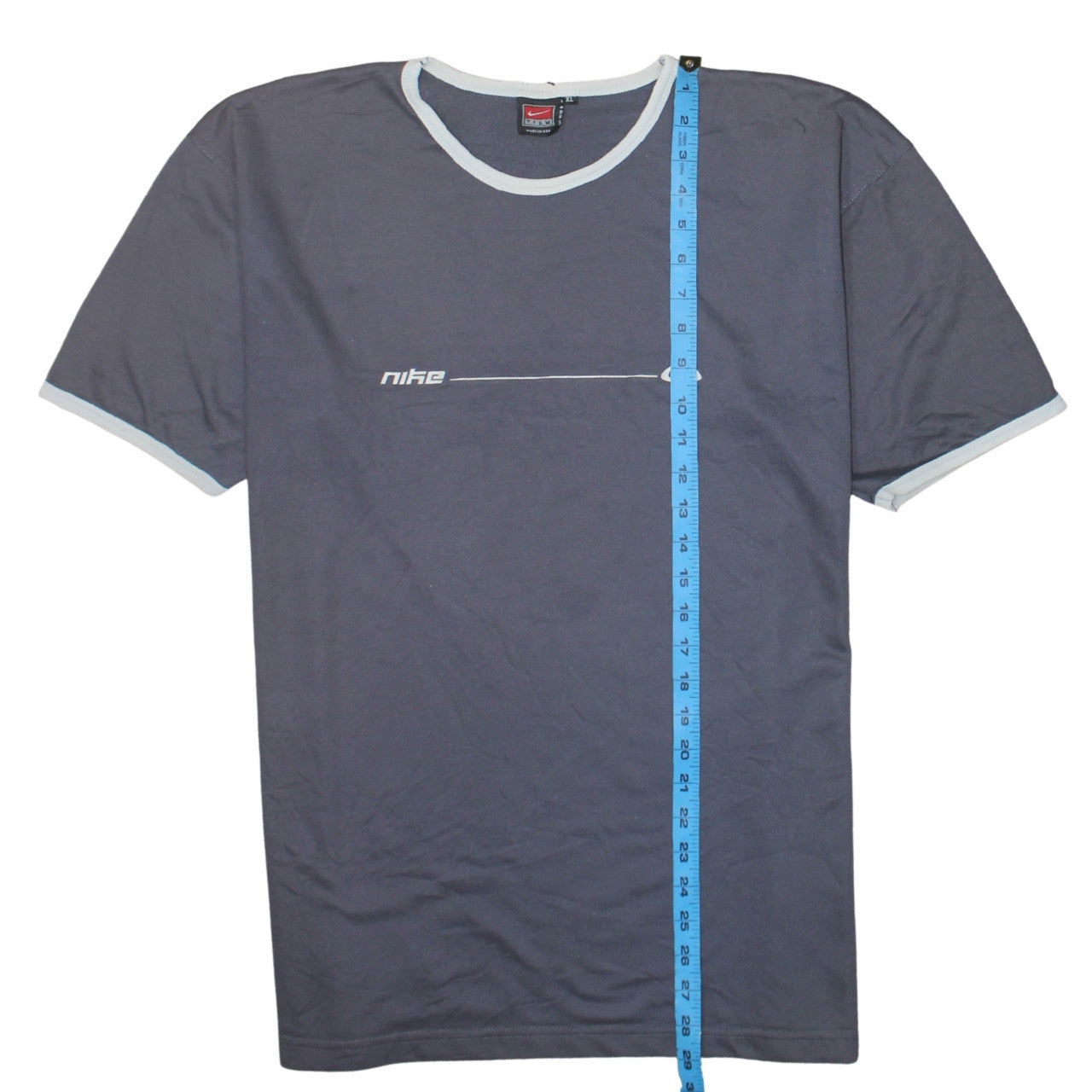 Nike Men's Grey XL Vintage Sports Graphic T-Shirt