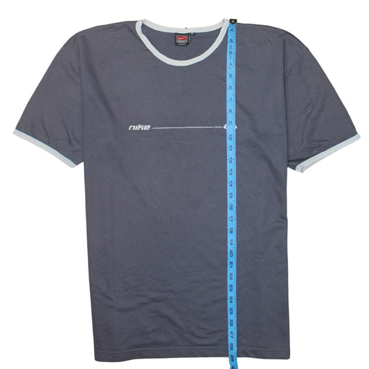Nike Men's Grey XL Vintage Sports Graphic T-Shirt