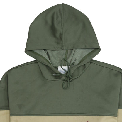 Adidas Men's Green Pullover Hoodie S Logo Sports Style