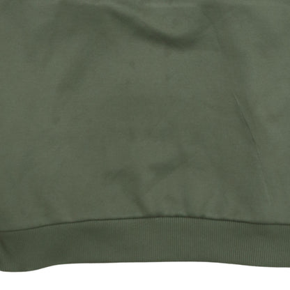 Adidas Men's Green Pullover Hoodie S Logo Sports Style