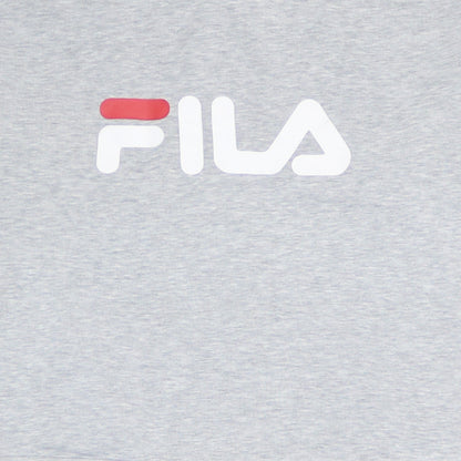 Fila Womens Grey Logo Pullover Sweatshirt Size L Casual Crew Neck
