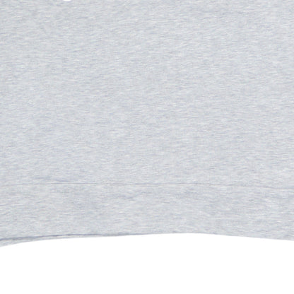 Fila Womens Grey Logo Pullover Sweatshirt Size L Casual Crew Neck
