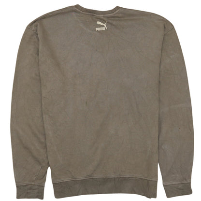 Puma Men's Brown XS Crew Neck Pullover Sweatshirt