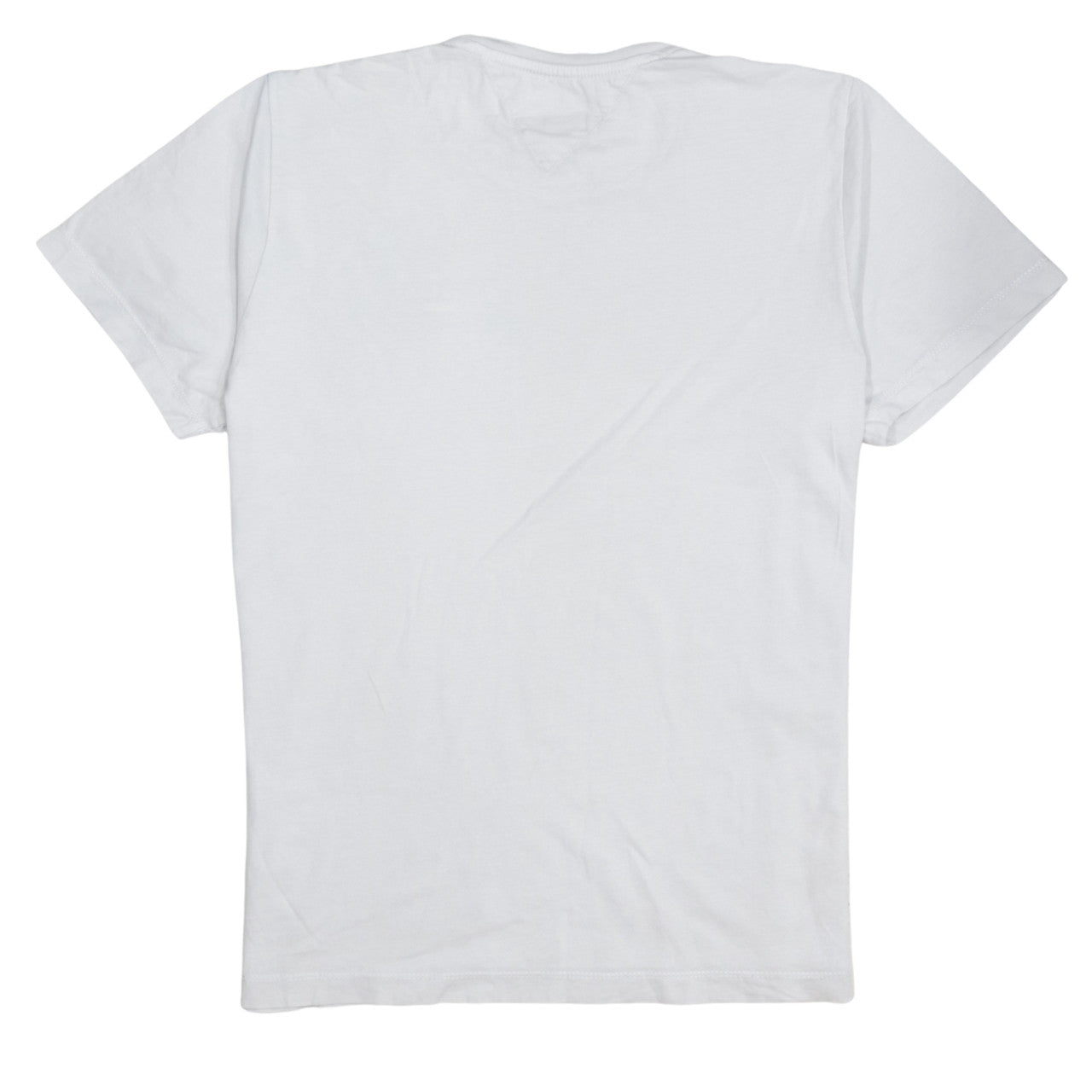 Tommy Jeans Men's White Cotton Crew Neck T-Shirt Size L