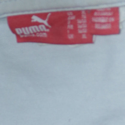 Puma Men's Blue Graphic Print Crew Neck Short Sleeve T-Shirt XL