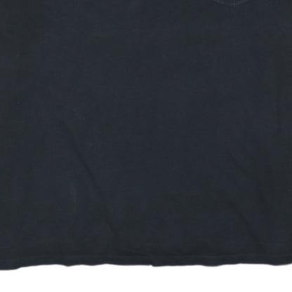 Levi's Men's Black Cotton Crew Neck Pocket T-Shirt Size L