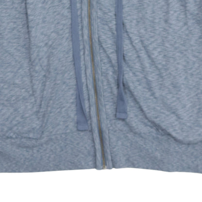 Adidas Stella McCartney Women's Blue Full Zip Hoodie Size 8 UK