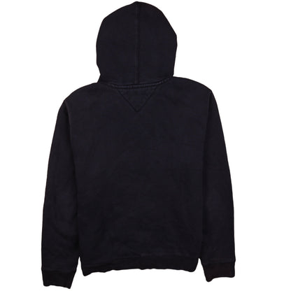Tommy Hilfiger Men's Black Full Zip Hoodie M Regular Fit