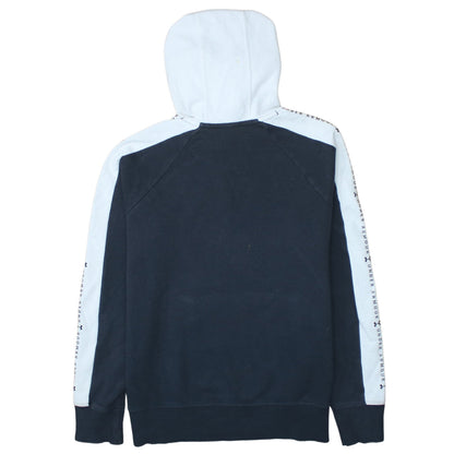 Under Armour Men's Blue Pullover Hoodie Size S Fleece Logo Sportswear