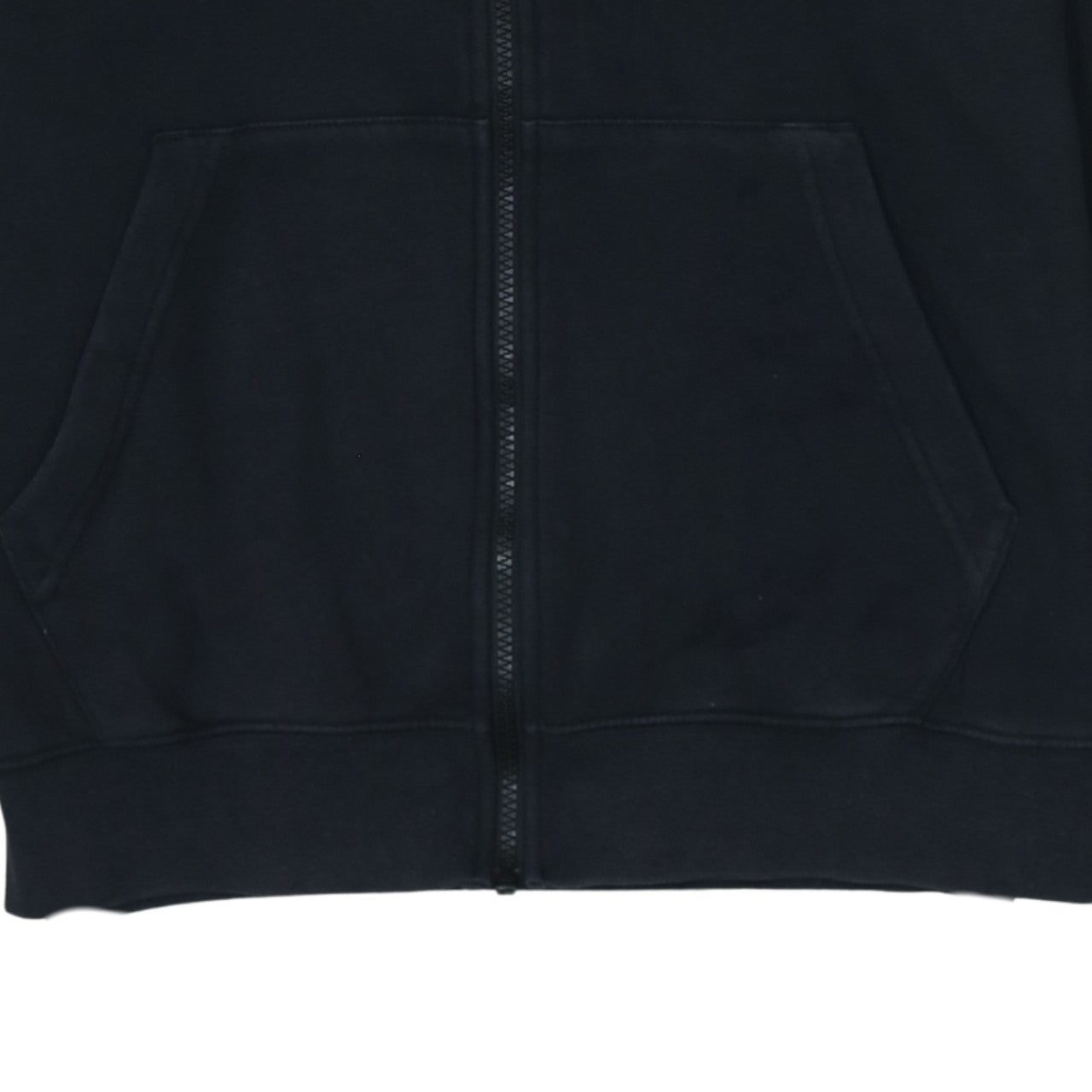 Nike Men's Black Small Track Jacket Full Zip Fleece Activewear
