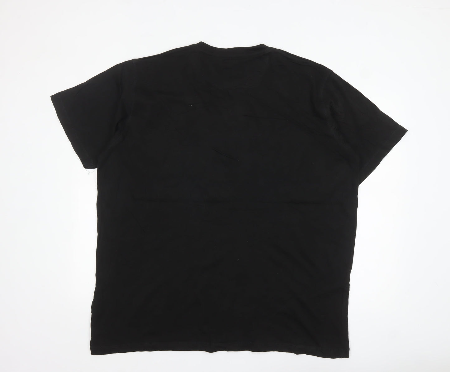 Snickers Workwear Men's Black 3XL Cotton Crew Neck T-Shirt