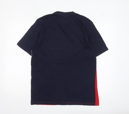 FILA Men's Multicoloured Cotton Logo T-Shirt Size M Short Sleeve