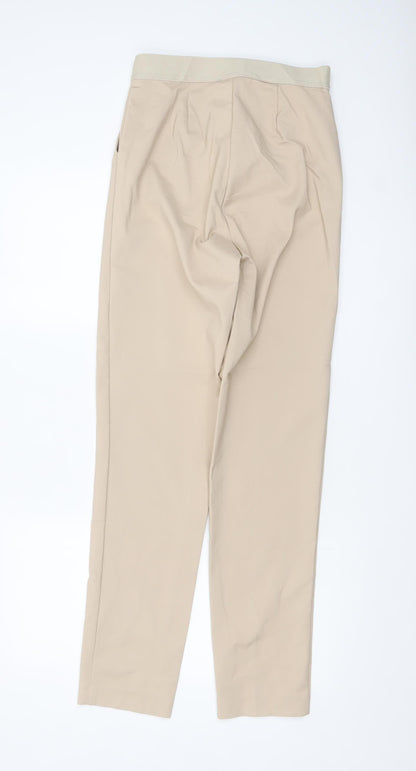 Marks and Spencer Women’s Beige Chino Trousers Size 8 Regular