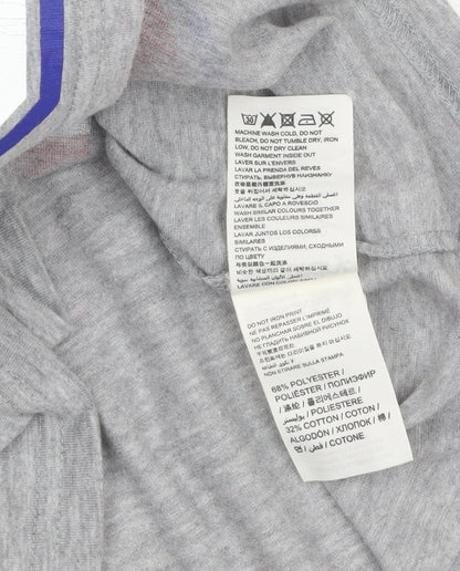 Superdry Womens Grey Graphic Crew Neck T-Shirt Size M