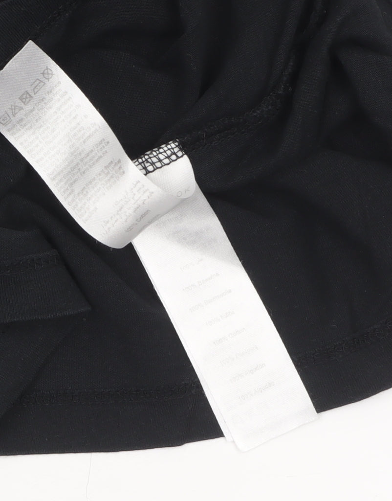 New Look Men Black New York Graphic Print Cotton T-Shirt Size L