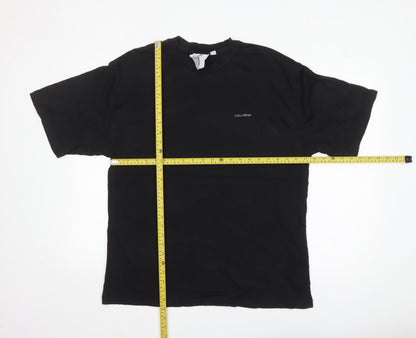 Collusion Men’s Black Palm Springs Graphic T-Shirt Medium