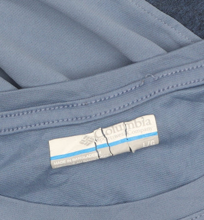 Columbia Men's Blue Short Sleeve Activewear T-Shirt Size L