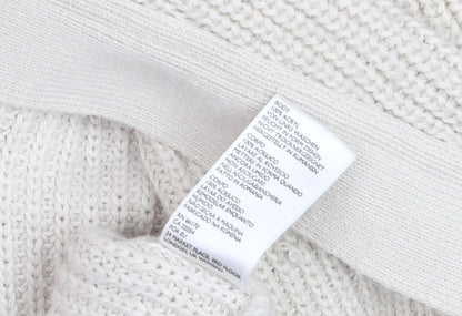 Urban Outfitters Women's Beige XS Chunky Knit Open Cardigan Jumper