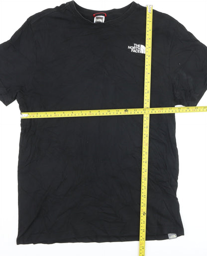 The North Face Men's Black Cotton Graphic T-Shirt M