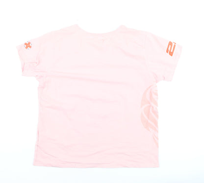 McLaren Honda Womens Pink XL T-Shirt Short Sleeve Racing Top