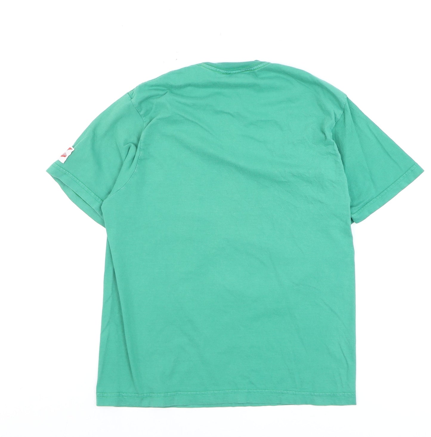 Marvel Boys Green Iron Man Technics Graphic Short Sleeve T-Shirt Size S