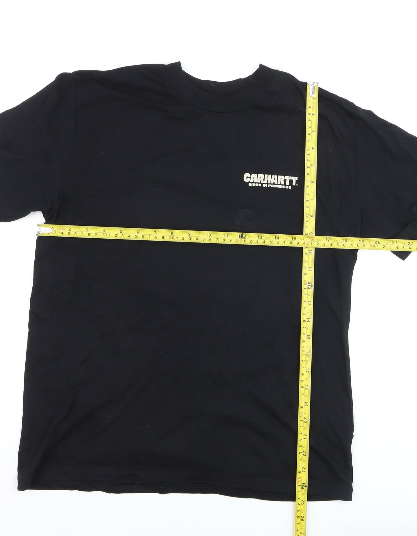 Carhartt Men’s Black Regular Fit Cotton Graphic T-Shirt M