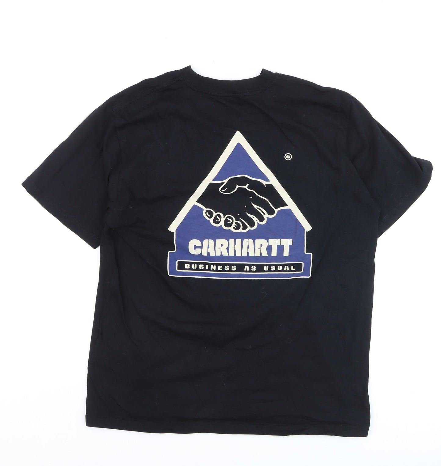 Carhartt Men’s Black Regular Fit Cotton Graphic T-Shirt M